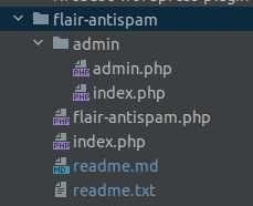 flair antispam plugin file structure